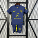 ATLÉTICO DE MADRID SEGUNDA EQUIPACIÓN 25/26 NIÑOS - Bota de Oro Tienda