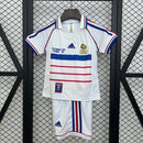 FRANCIA SEGUNDA EQUIPACIÓN 1998 NIÑOS RETRO - Bota de Oro Tienda