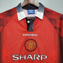 MANCHESTER UNITED I 1996 HOMBRE (RETRO) MANGA LARGA - Bota de Oro Tienda