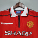 MANCHESTER UNITED I 98/99 HOMBRE (RETRO) MANGA LARGA - Bota de Oro Tienda