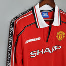 MANCHESTER UNITED I 98/99 HOMBRE (RETRO) MANGA LARGA - Bota de Oro Tienda