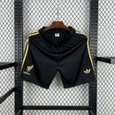 Mexico 2025/26 Pantalón Corto Dorado Negro - Bota de Oro Tienda