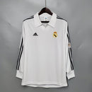 REAL MADRID I 02/03 MANGA LARGA HOMBRE (RETRO) - Bota de Oro Tienda