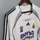 REAL MADRID I 06/07 MANGA LARGA HOMBRE (RETRO) - Bota de Oro Tienda